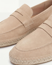 Beige Suède Riviera Espadrille