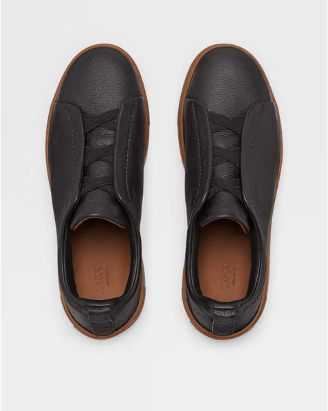 Sneakers Trible — Black / Gum Sole
