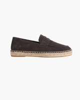 Coffee Suède Riviera Espadrille