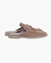 Beige Suède Mediterranean Mule