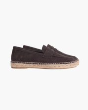 Coffee Suède Riviera Espadrille