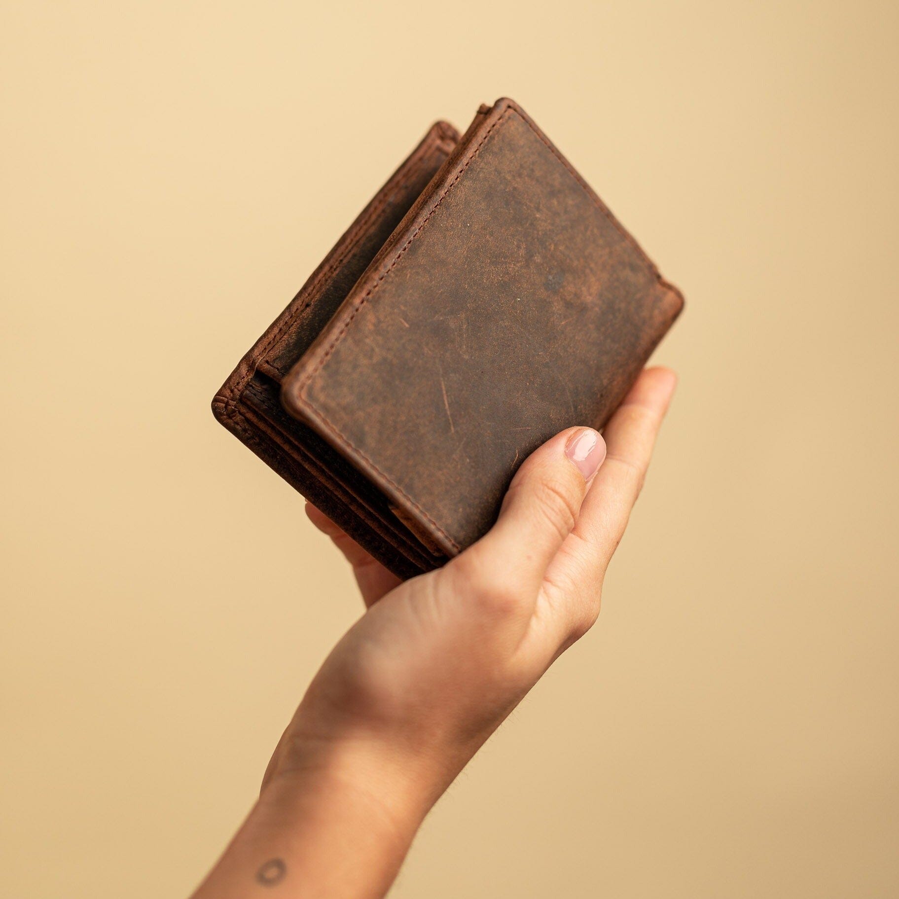 Leather Wallet for Women Bento
