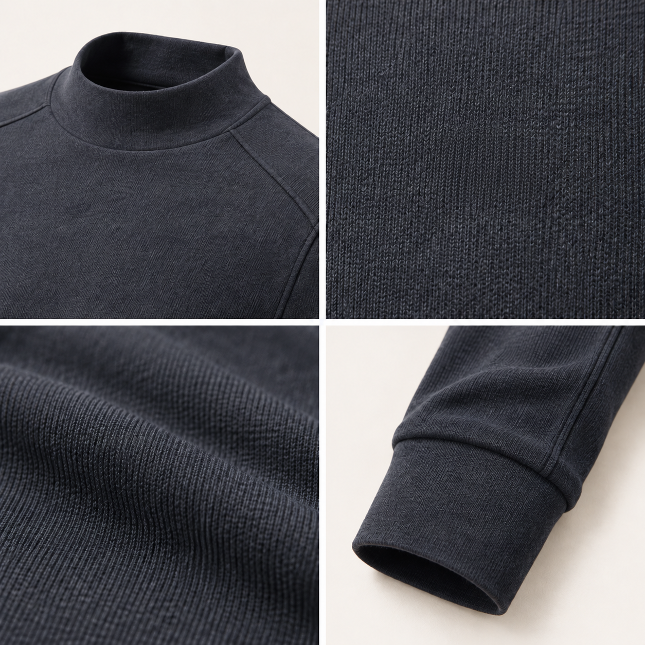 The Warwick Mock-Neck Pullover
