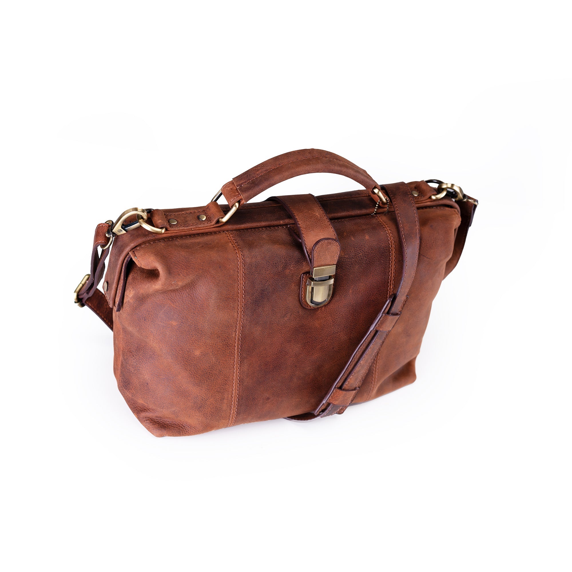 Leather Handbag Sage