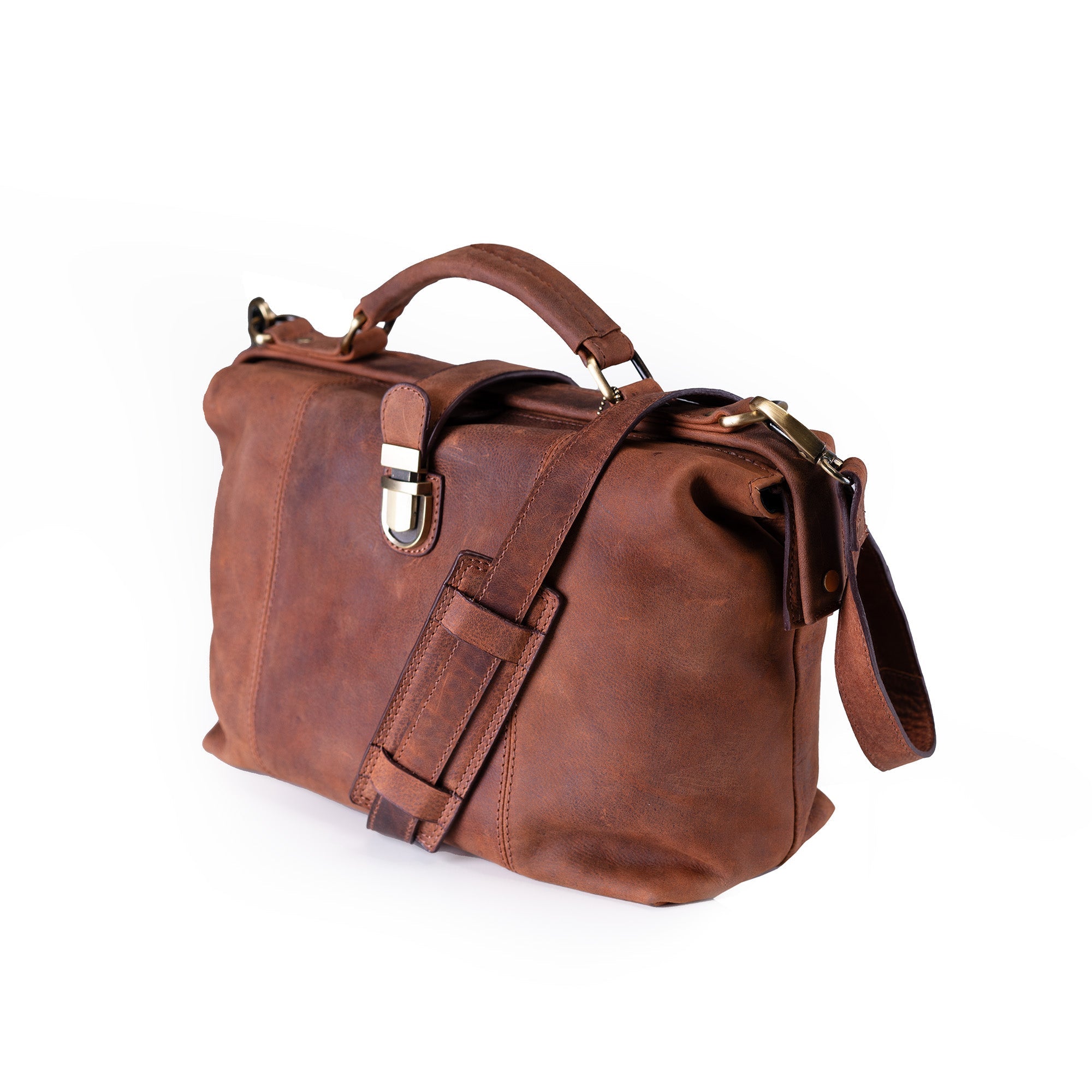 Leather Handbag Sage