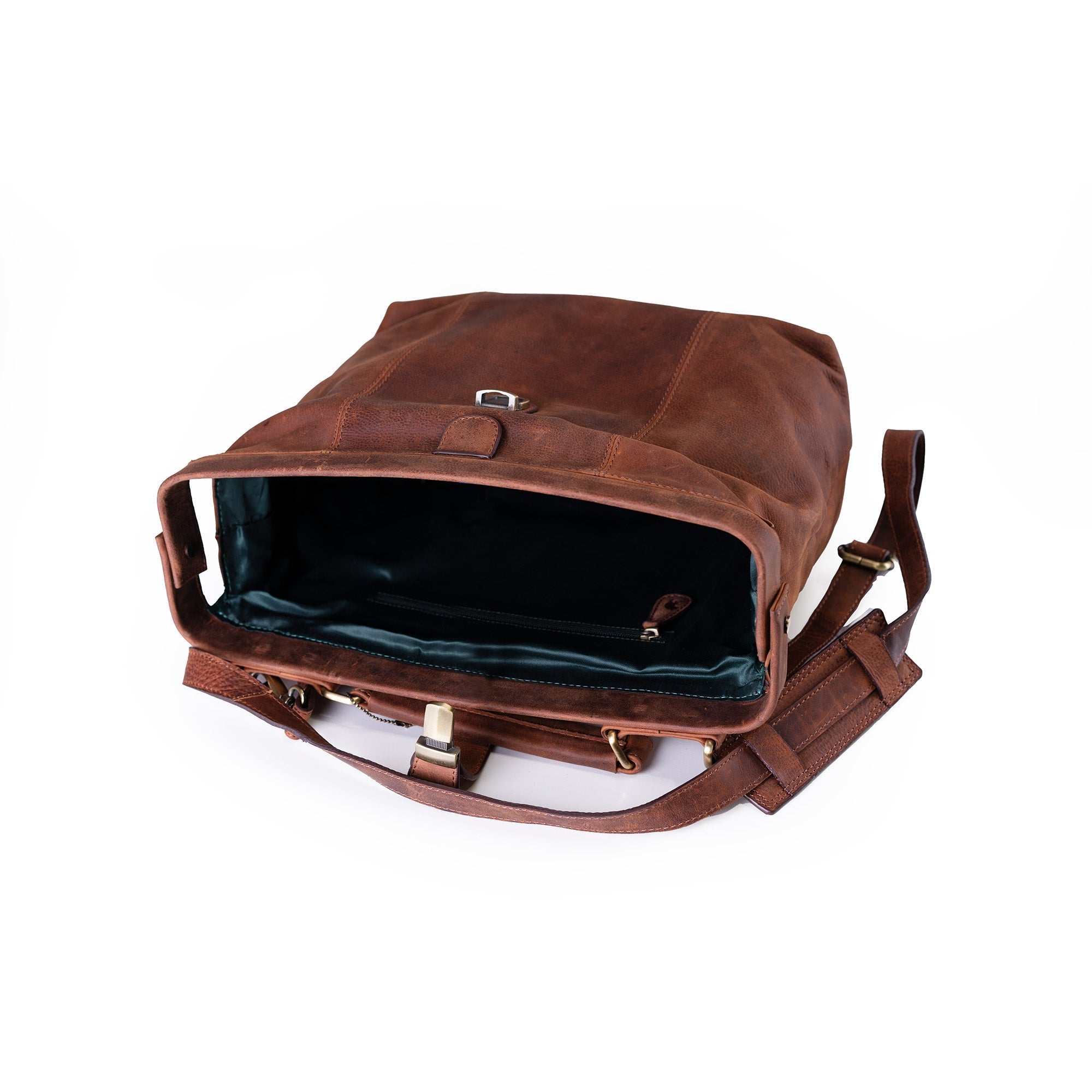 Leather Handbag Sage