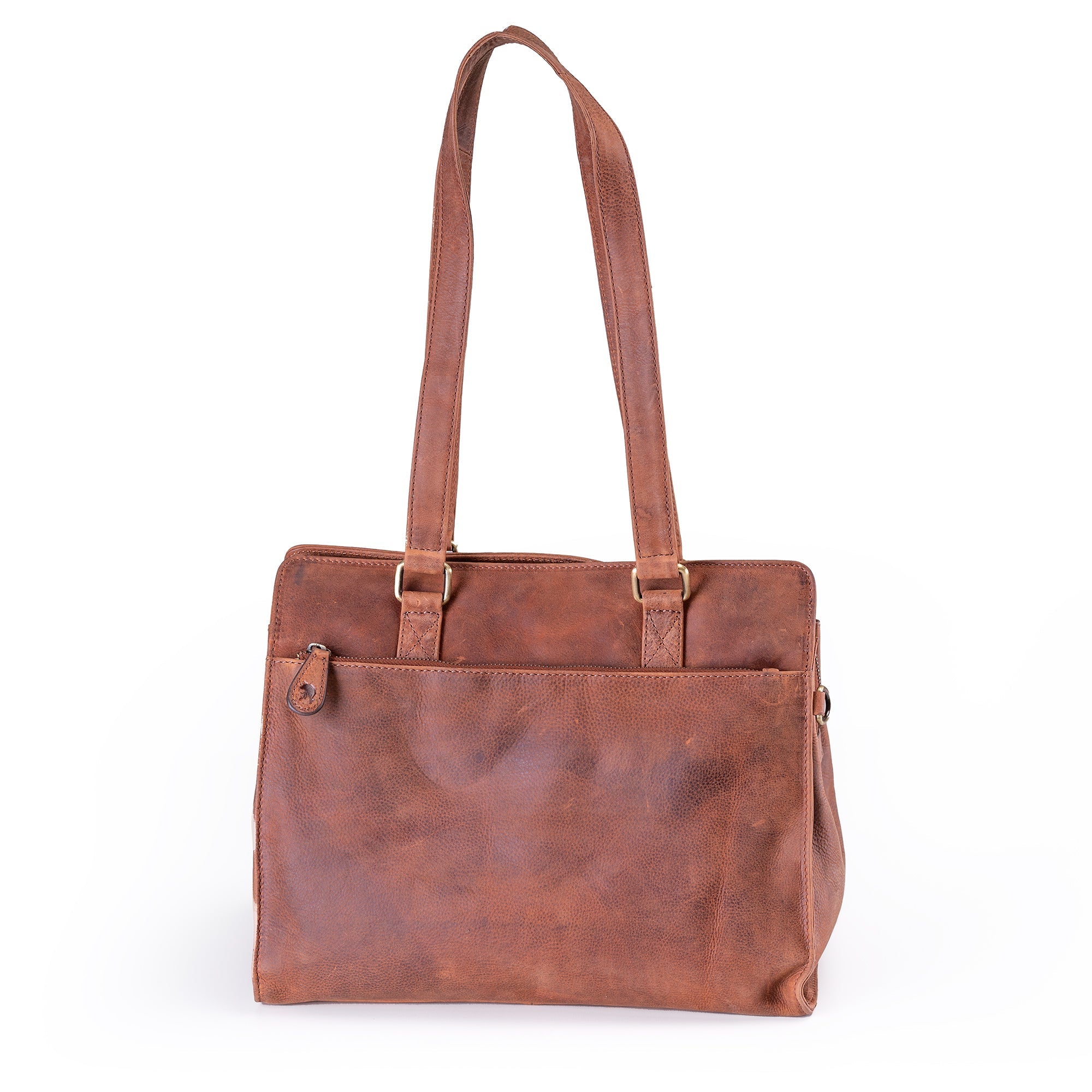 Leather Handbag Fennel