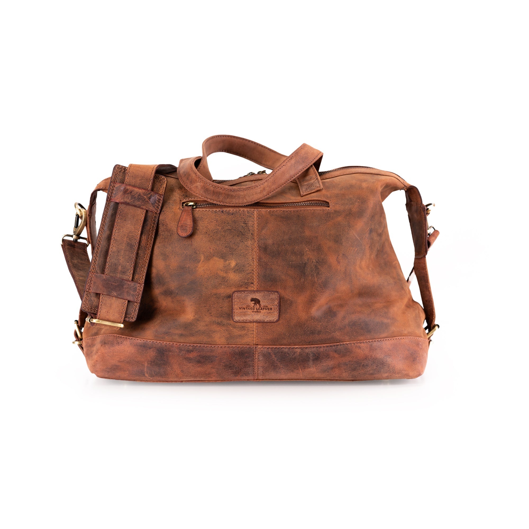 Leather Duffle Bag Tokyo