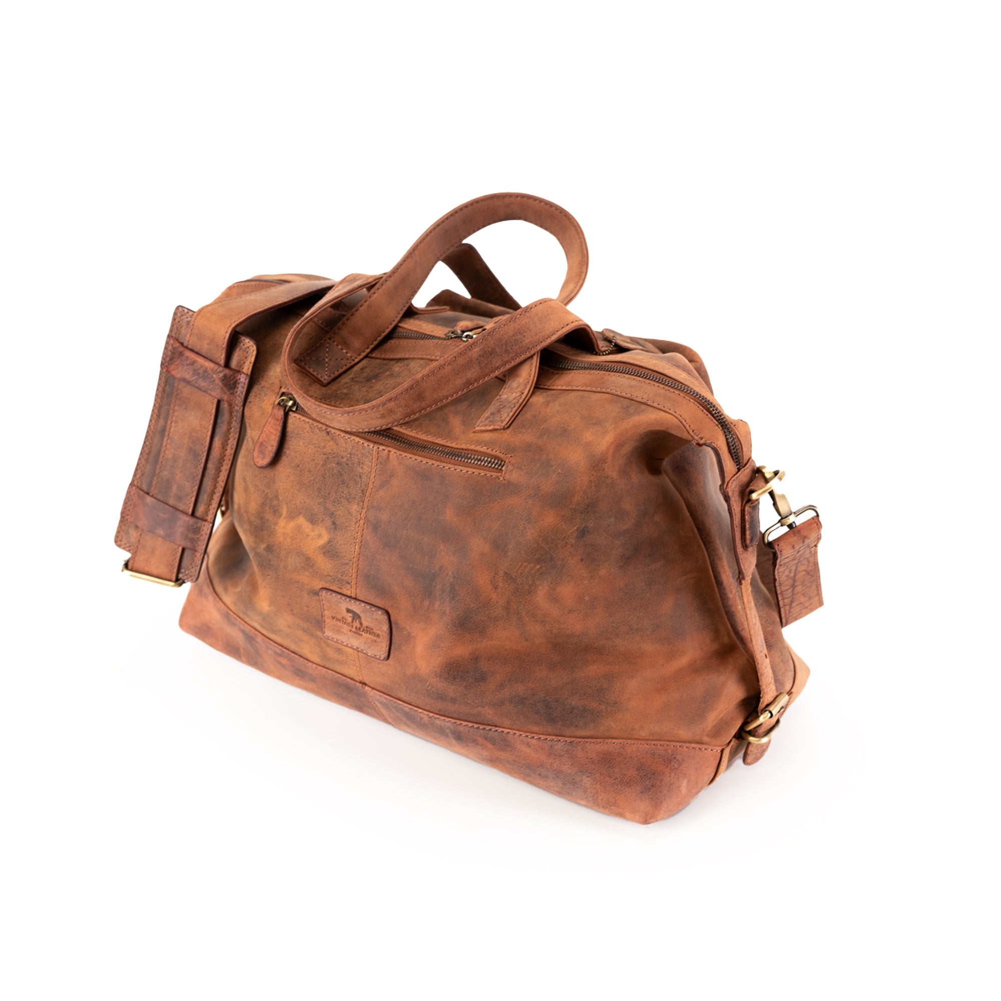 Leather Duffle Bag Tokyo