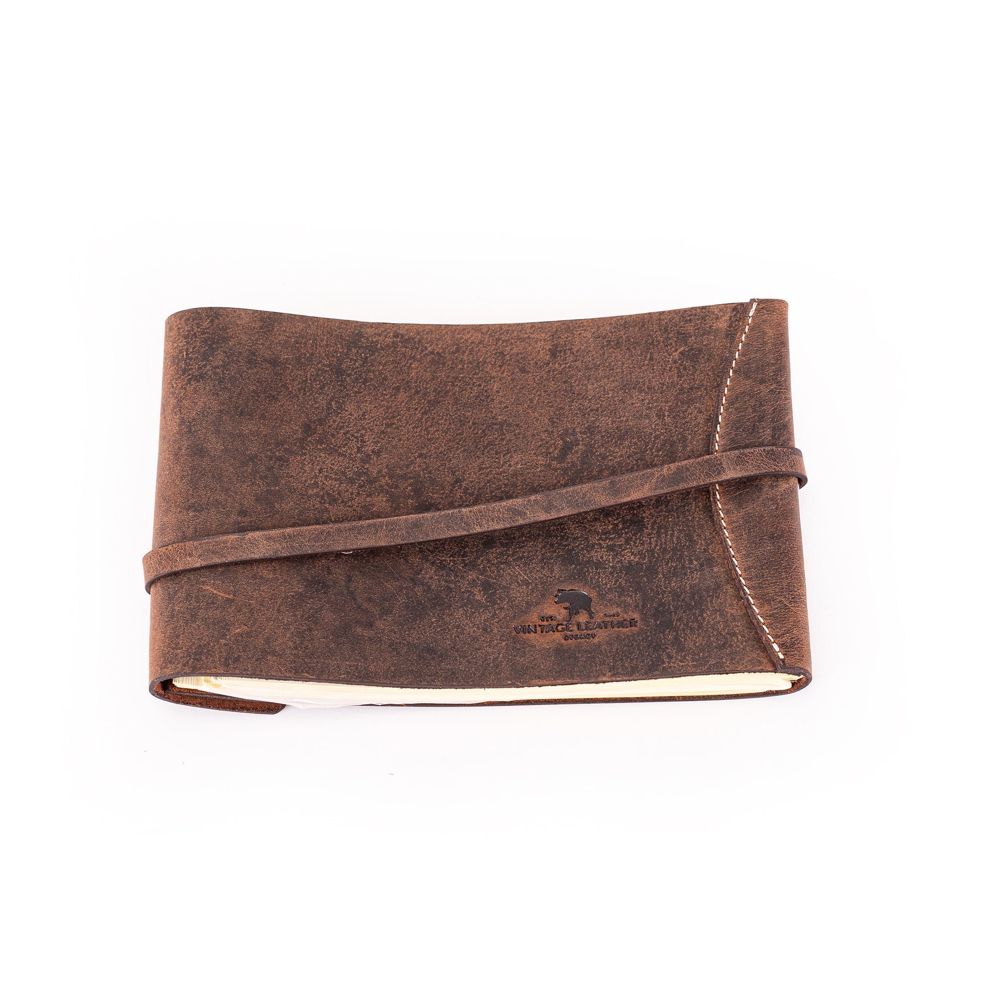 Leather Photo Book Memo