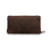 Womens Leather Zip Around Wallet Candice 