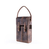 Leather Wine Bottle Bag TILBURY