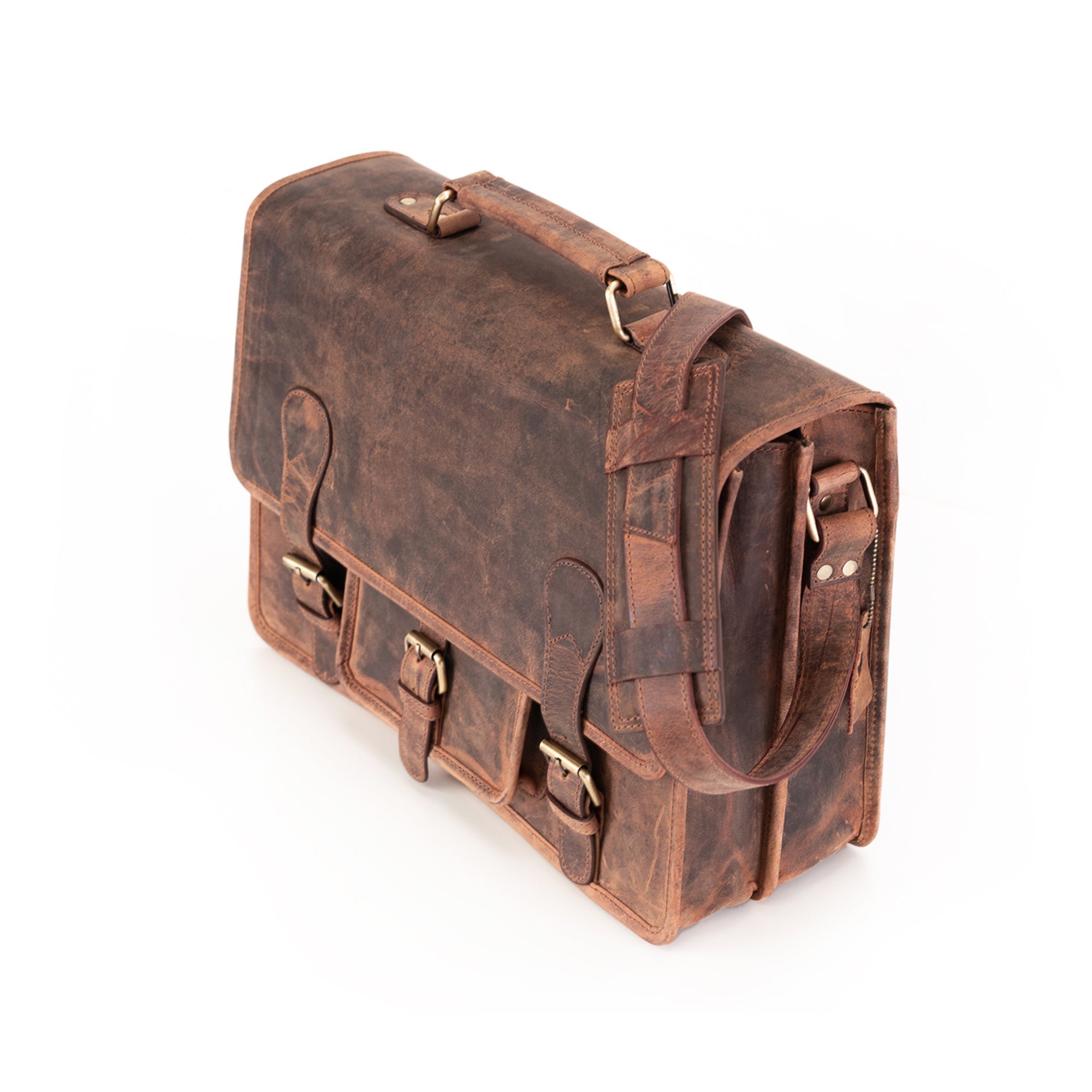 Leather Messenger Bag Prestige
