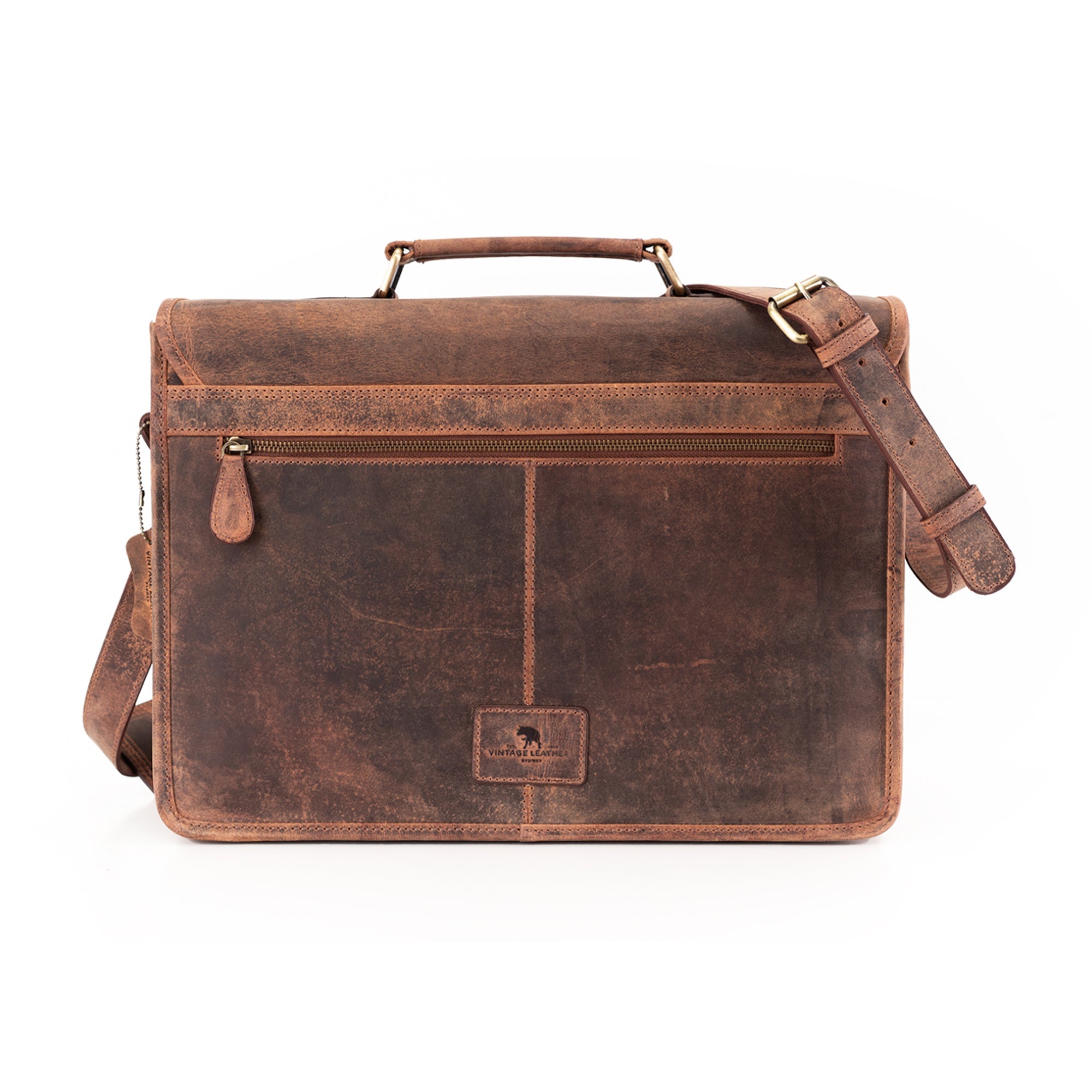 Leather Messenger Bag Prestige