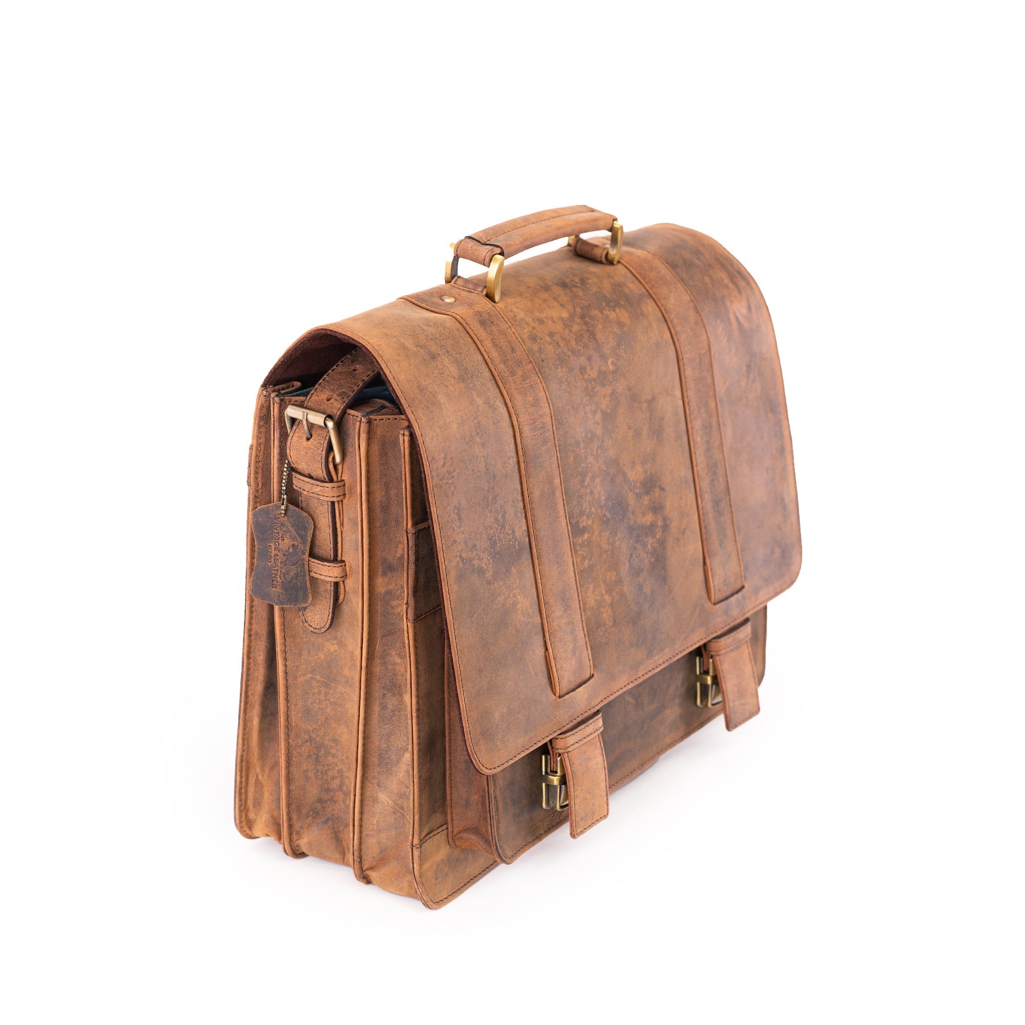 Scout Leather Briefcase