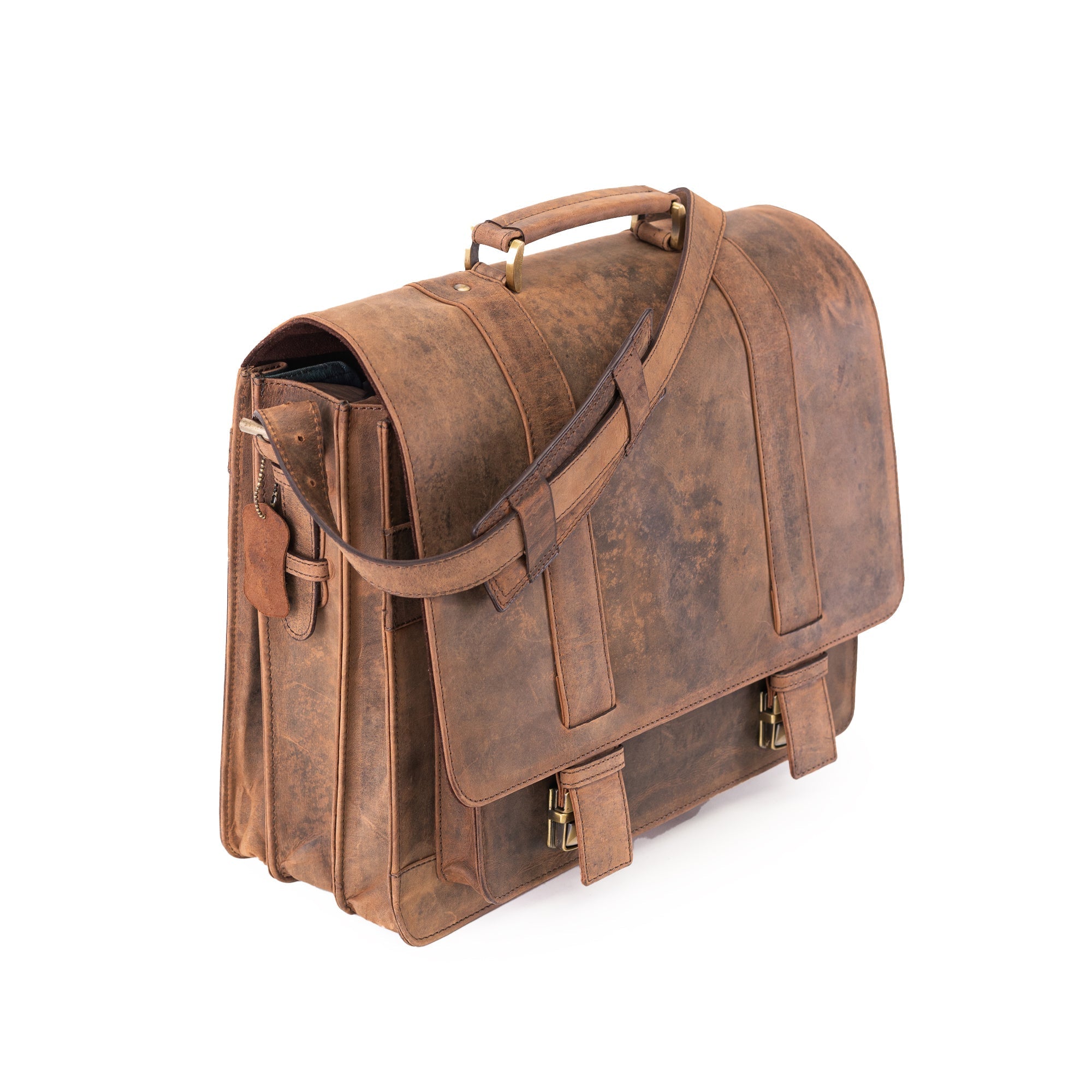 Scout Leather Briefcase