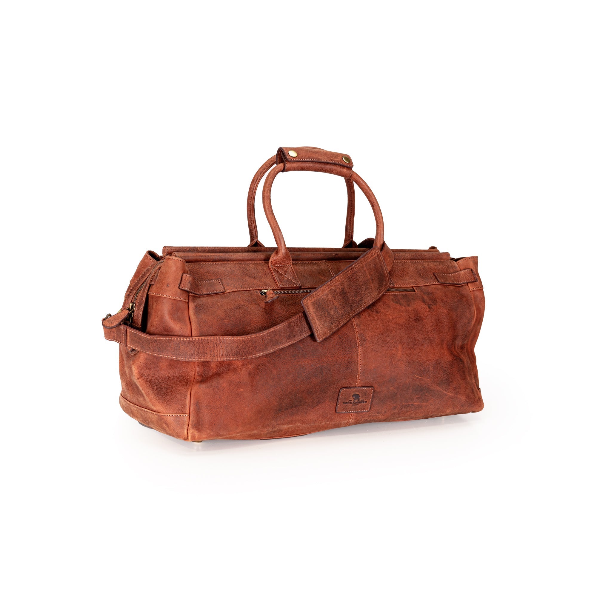 Leather Duffle Bag Voyager