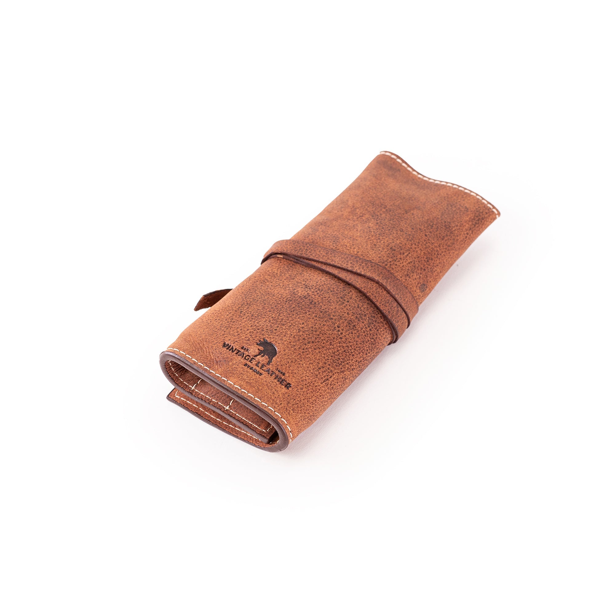Leather Artist Roll Zip