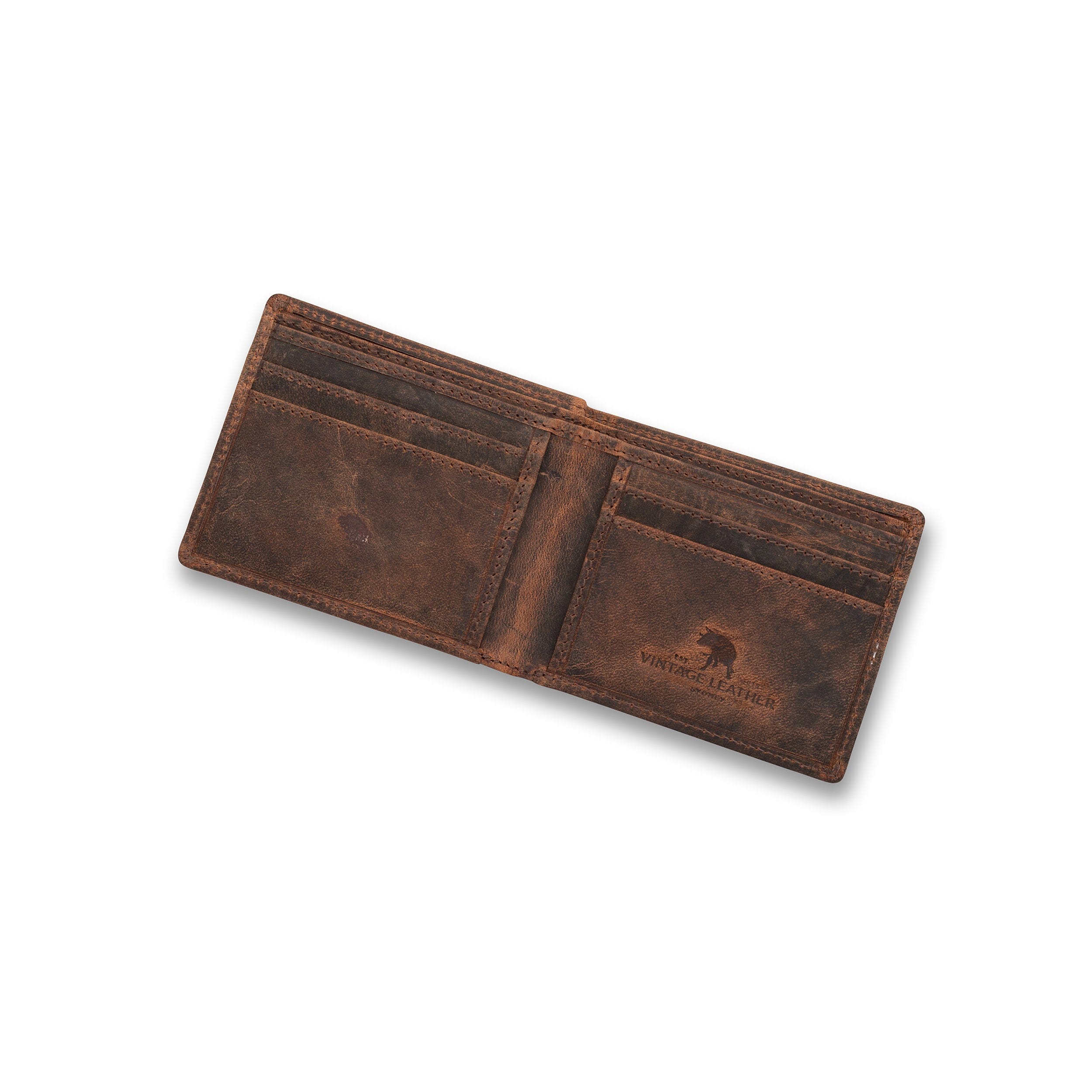 Mens Leather Bifold Wallet Hugo