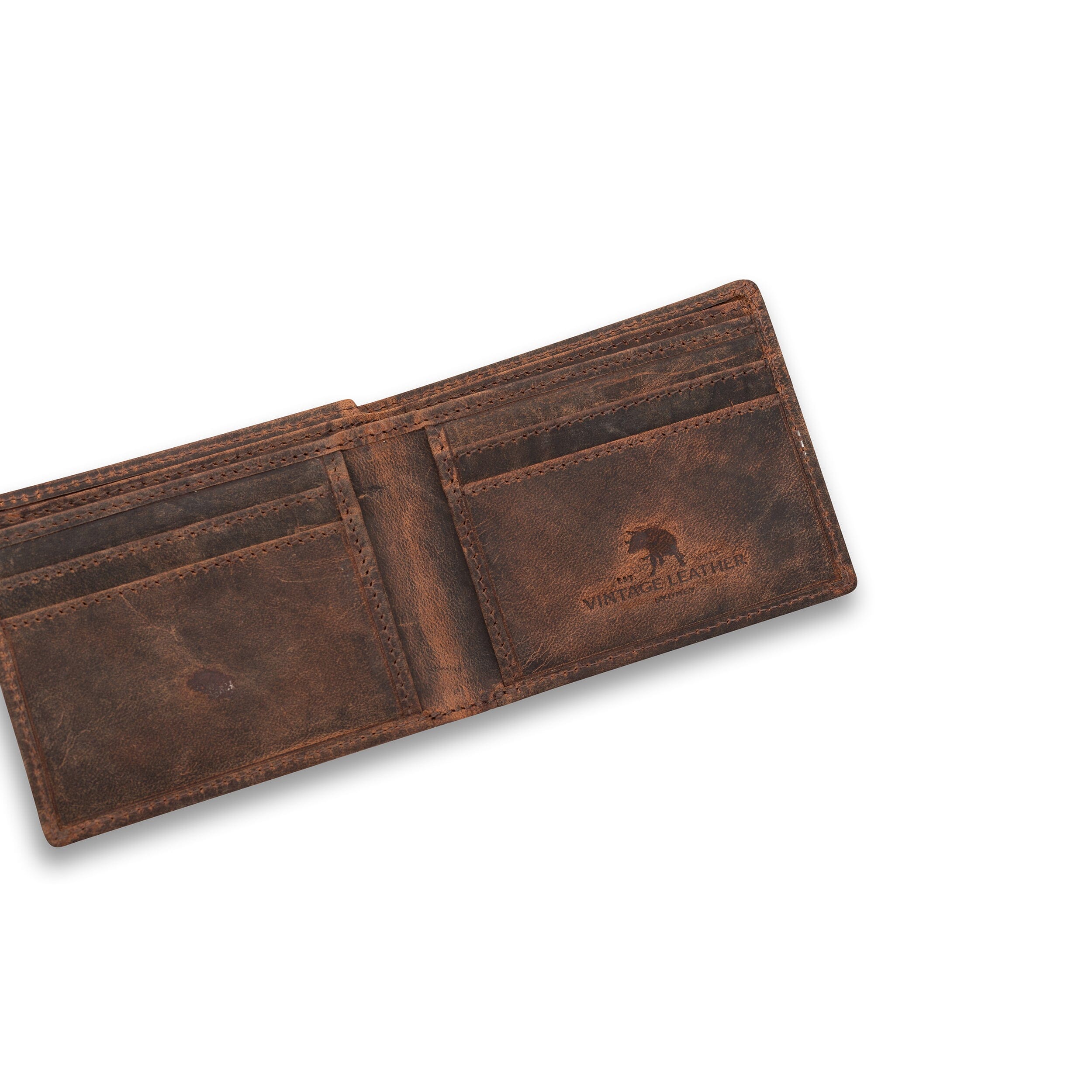 Mens Leather Bifold Wallet Hugo