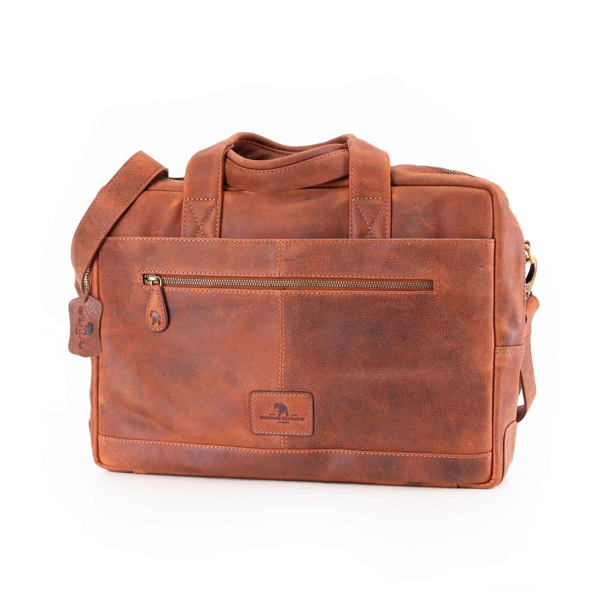 Leather Messenger Bag Zenith